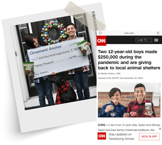 Giving Back – Ornament Anchor™